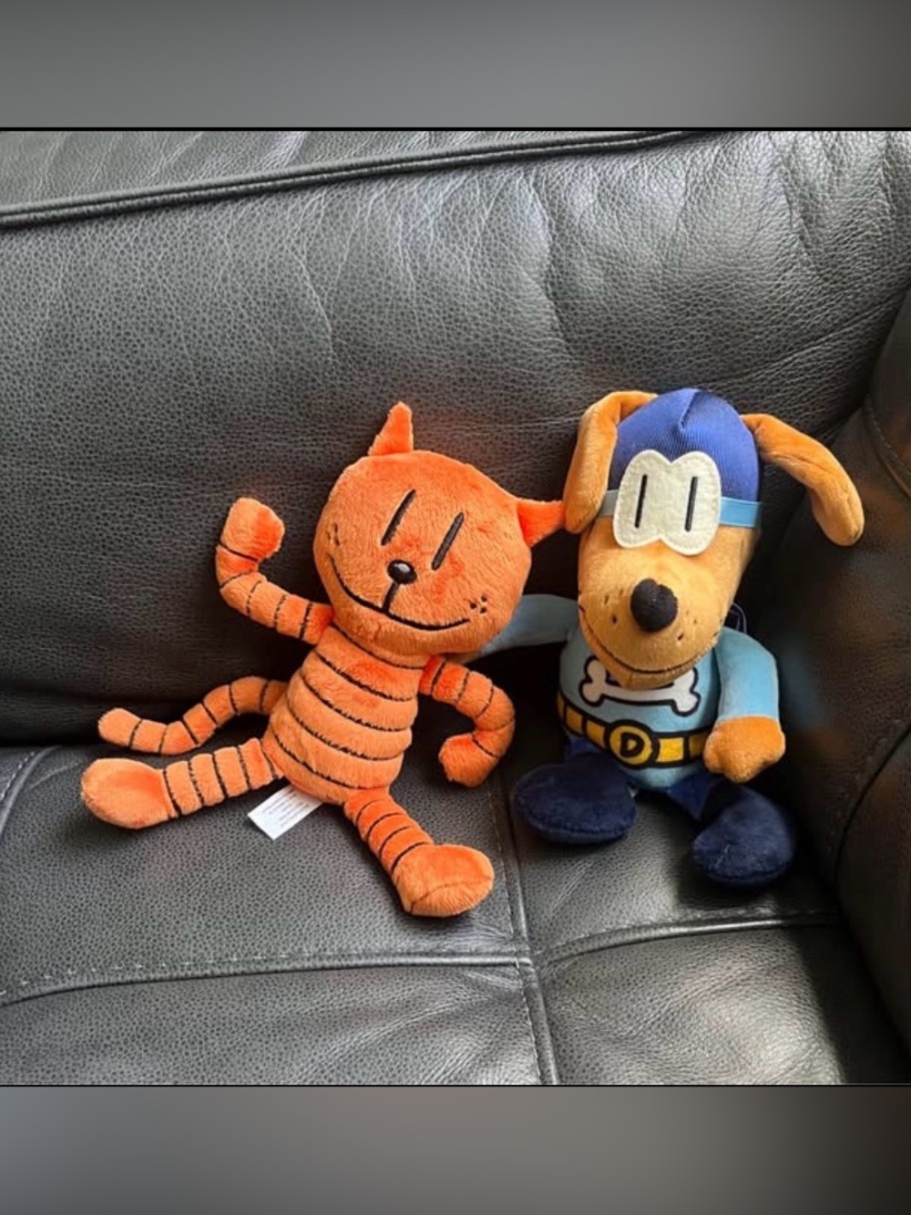 Dogman and Petey plush bundle